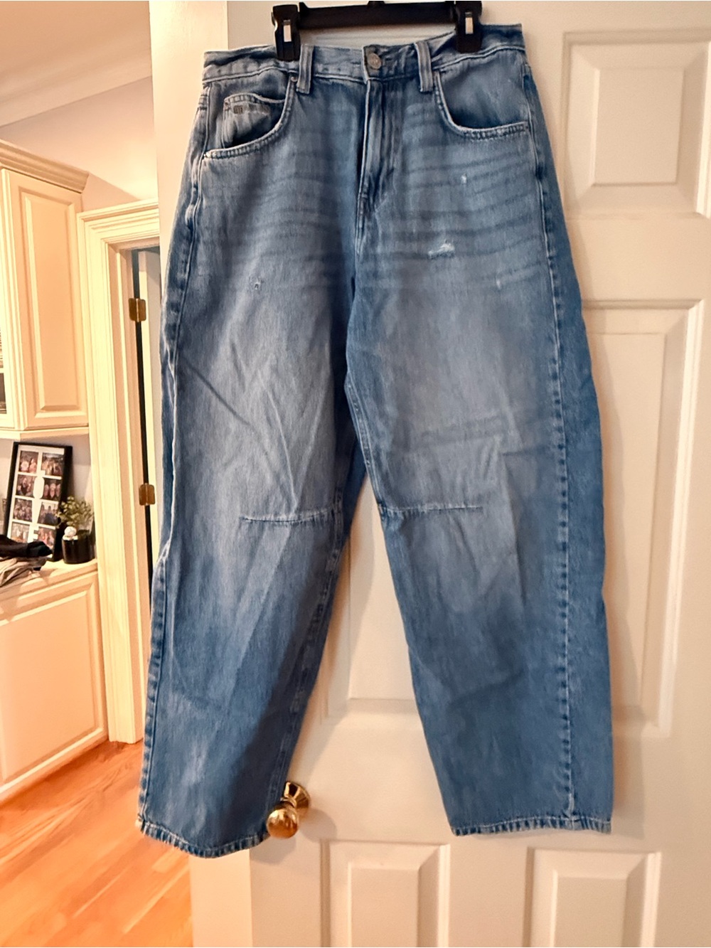 BDG Light Blue High-Rise Relaxed Jeans